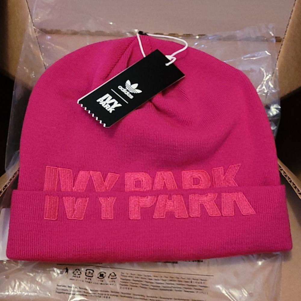 Ivy Park x Adidas Cut-off logo beanie